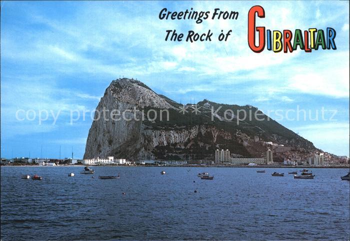 Gibraltar Der Felsen