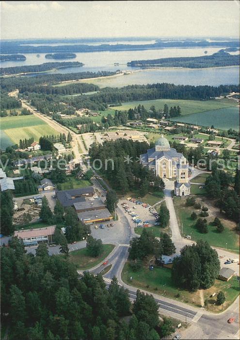 Kerimaeki Fliegeraufnahme Kirche