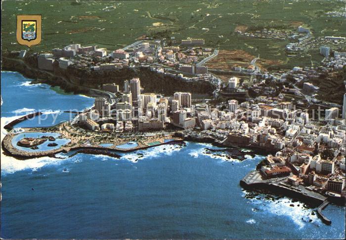 Puerto de la Cruz Fliegeraufnahme