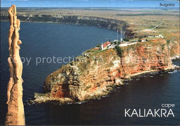 Bulgarien Fliegeraufnahme Cape aliakra