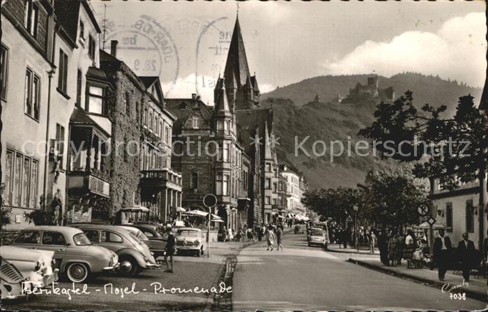 BERNKASTEL-KUES Berncastel Rheinland-Pfalz Moselpromenade