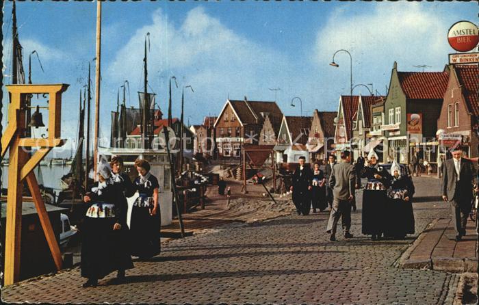 Volendam Uferstrasse Hafen