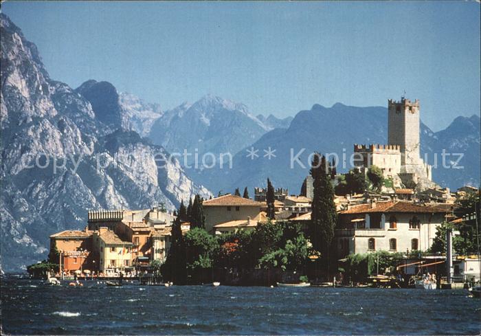 Malcesine Lago di Garda Panorama Castell