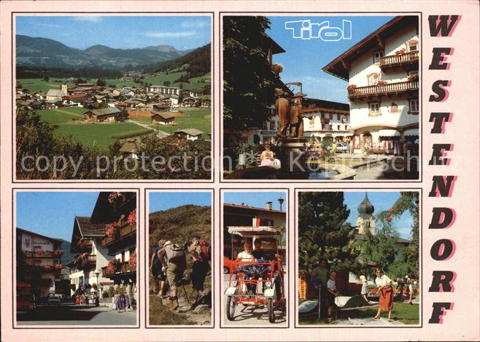 Westendorf Tirol Panorama Dorfmotive