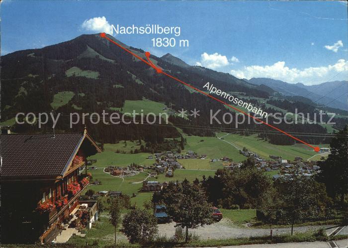 Westendorf Tirol mit Nachsoellberg Alpenrosenbahn