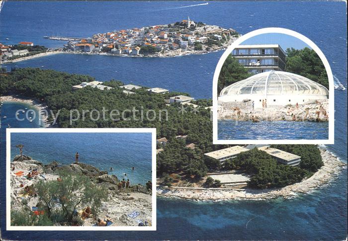 Primosten Fliegeraufnahme Hotel Adriatic