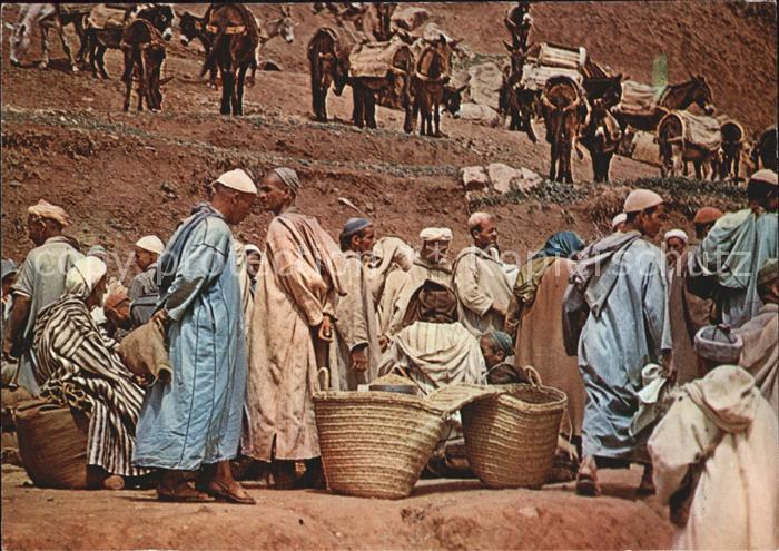 Maroc Marokko Auf einem Berber Markt