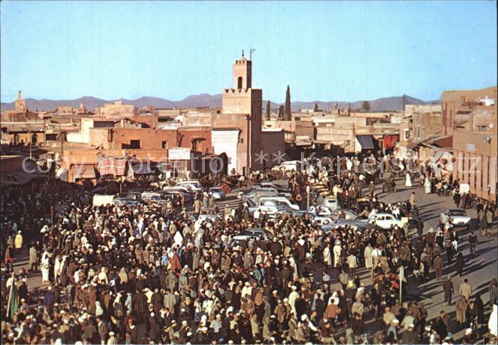Marrakech Marrakesch Place Djemaa El Fna
