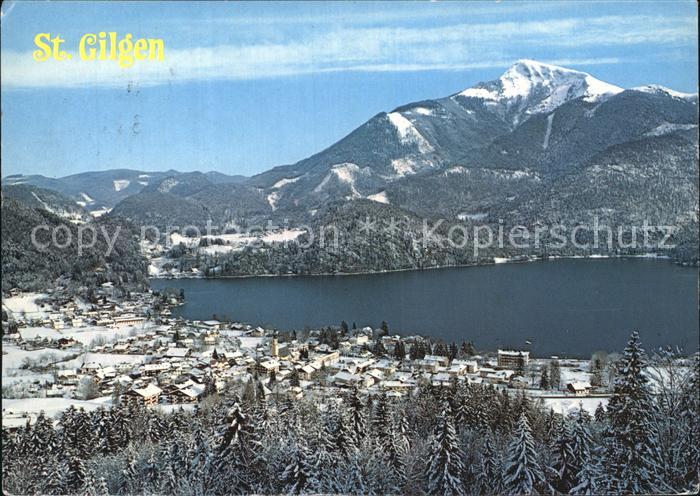 St Gilgen Salzkammergut Wolfgangsee mit Schafberg