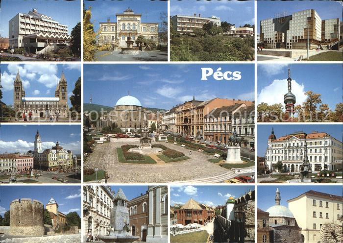 Pecs Bauwerke und Sehenswuerdigkeiten