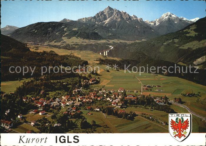 Igls Tirol Europabruecke Serles Habicht Fliegeraufnahme