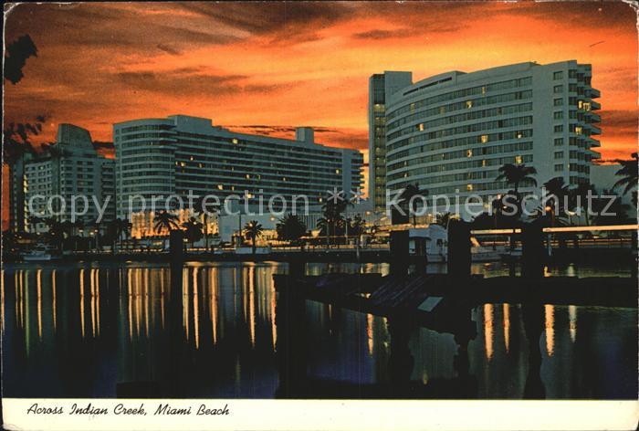 Miami Beach Across Indian Creek