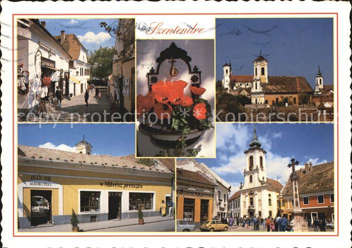 Szentendre Teilansichten Kirchen