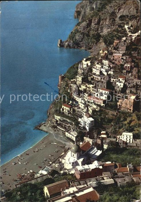 Positano Panorama e spiaggia dall alto