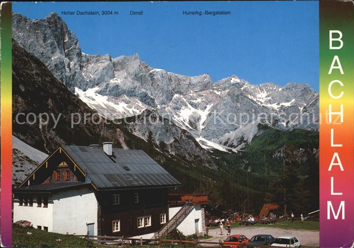 Ramsau Berchtesgaden Alpengasthof Bachalm Hoher Dachstein