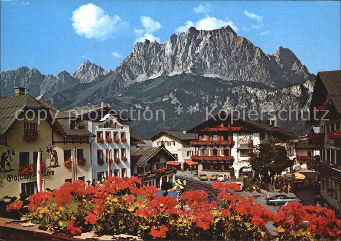 St Johann Tirol mit Wildem Kaiser