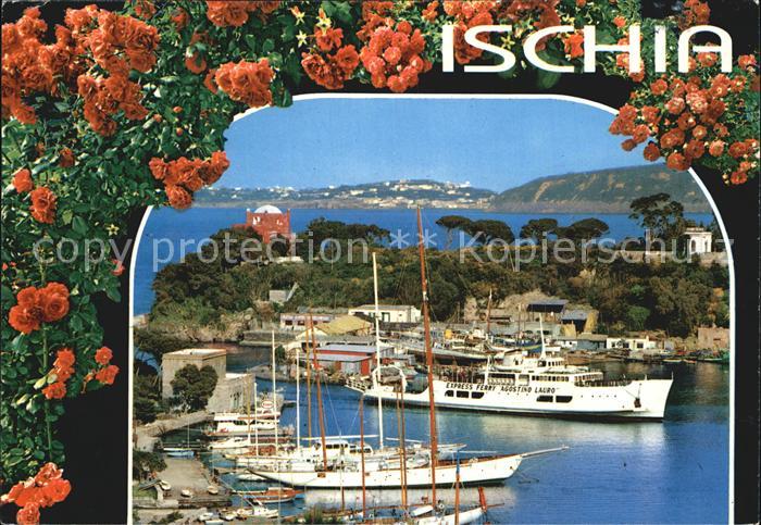 Ischia Yachthafen Panorama