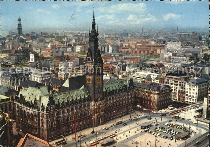 HAMBURG  CITY Rathaus Markt
