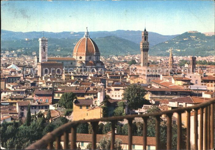 Firenze Florenz Panorama dal Giardino di Boboli