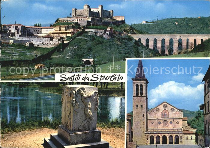 Spoleto Festung Dom Monument