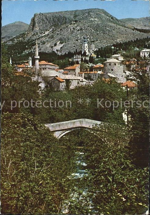 Mostar Moctap Kriva cuprija Bruecke