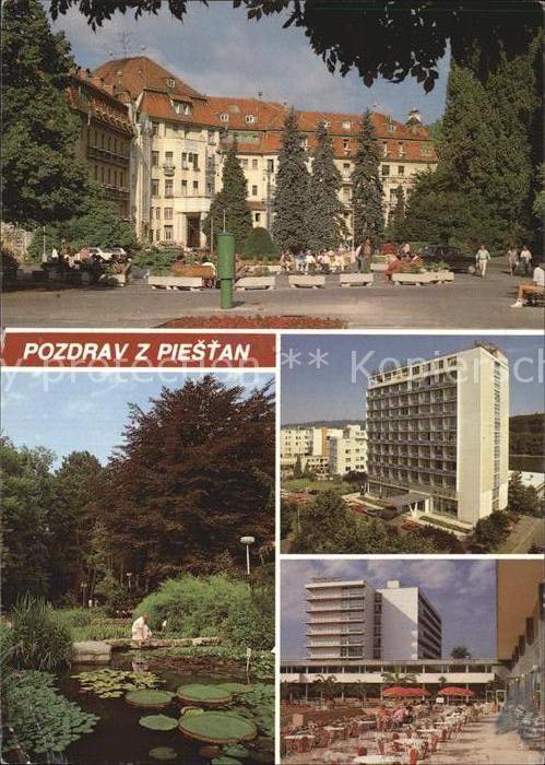 Piestany Liecebny dom Thermia Palace Termalne jazierko Hotel Magnolia Balnea Gra