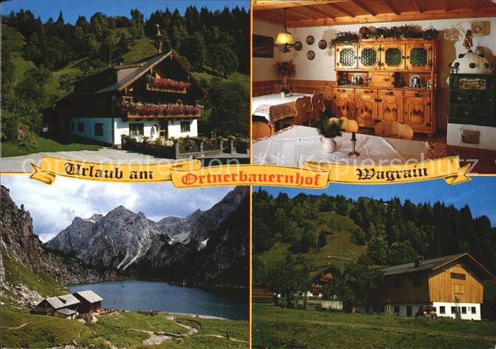 Wagrain Salzburg Ortnerbauernhof Stube Seepanorama