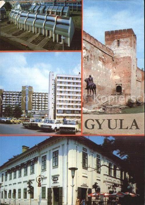 Gyula Burg Teilansichten Restaurant