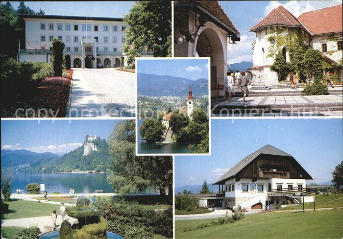 Bled Teilansichten Panorama See Restaurant