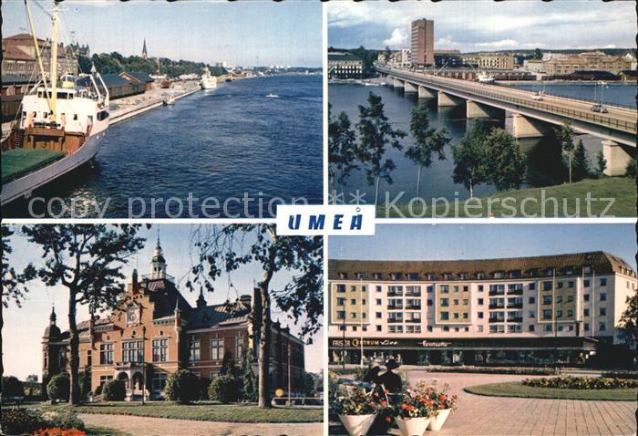 Umea Panorama Bruecke Teilansichten