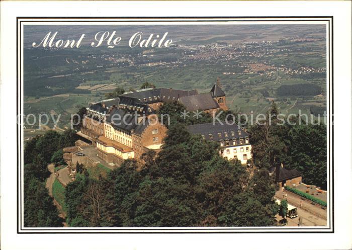 Mont-Sainte-Odile Mont-Ste-Odile Kloster Fliegeraufnahme