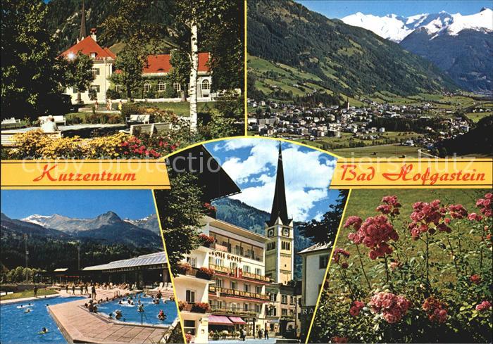 Bad Hofgastein Kurhaus Kurgarten Hohe Tauern Thermalbecken