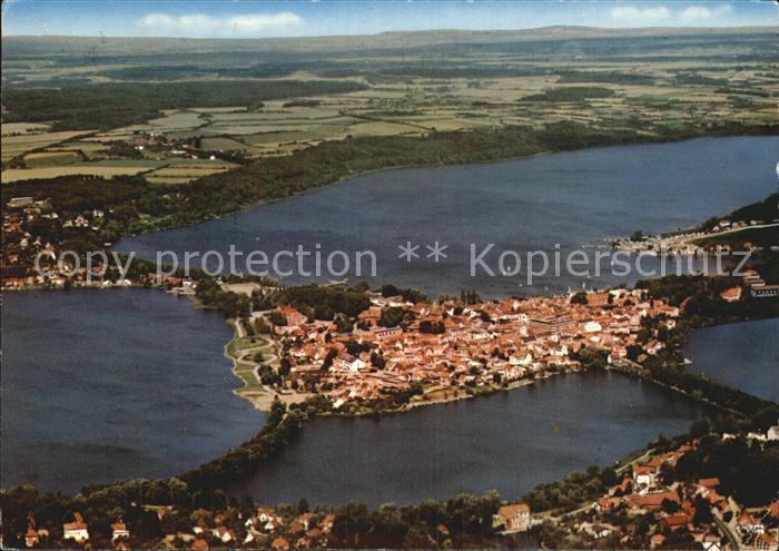 Ratzeburg Schleswig-Holstein Fliegeraufnahme Inselstadt