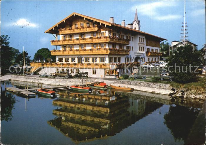 Seebruck Chiemsee Hotel Cafe Wassermann