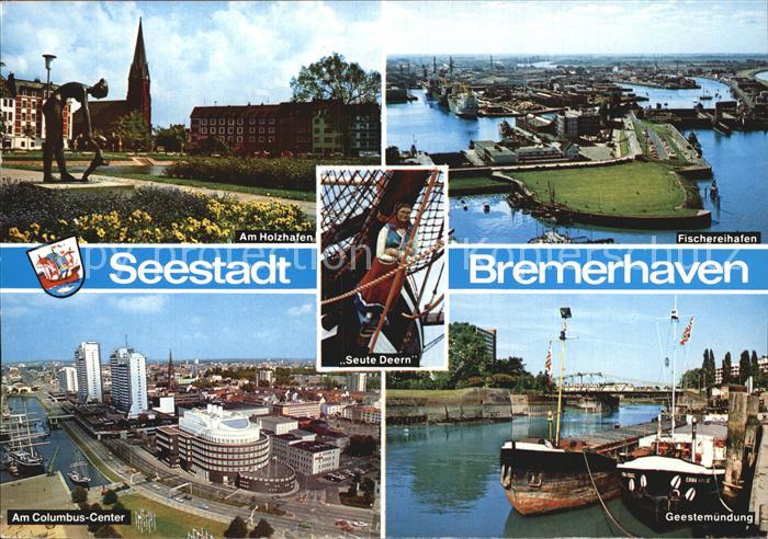 Bremerhaven Fischereihafen Columbus-Center Geestemuendung