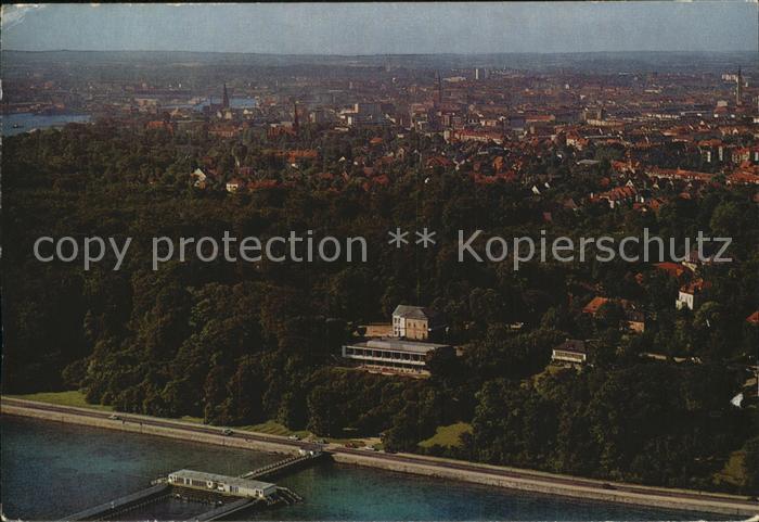 KIEL  CITY Fliegeraufnahme Bellevue Gebrueder Andresen