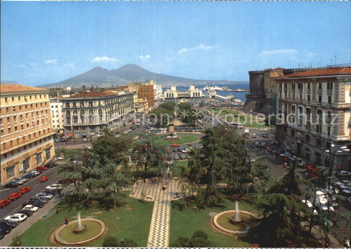 Napoli Neapel Piazza del Municipio