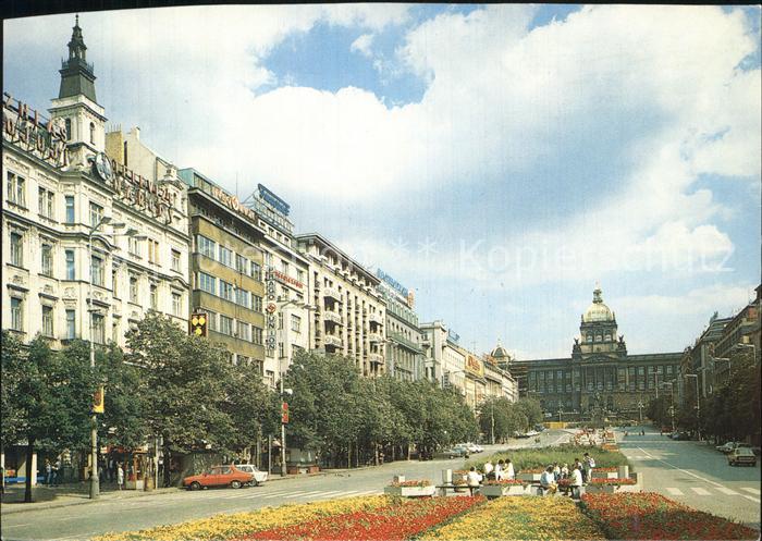 Praha Prahy Prague Wenzelsplatz