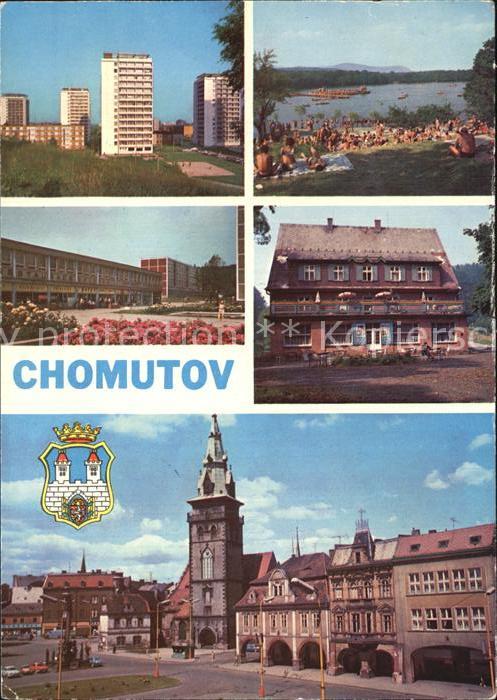 Chomutov Strand Kirche Altstadt