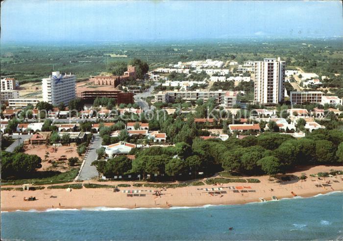 Tarragona Fliegeraufnahme Vilafortuny und Strand