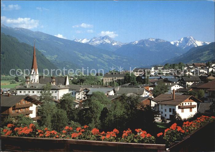 Fuegen mit Brandbergkolm und Ahornspitze