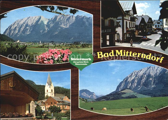 Bad Mitterndorf mit Grimming im Salzkammergut