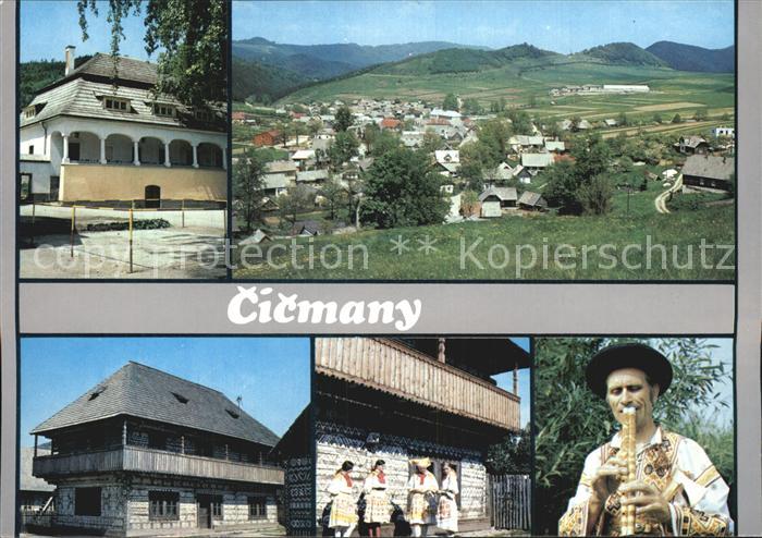 Cicmany Tracht Floetenspieler