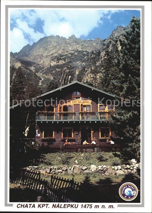 Vysoke Tatry Chata KPT. Nalepku