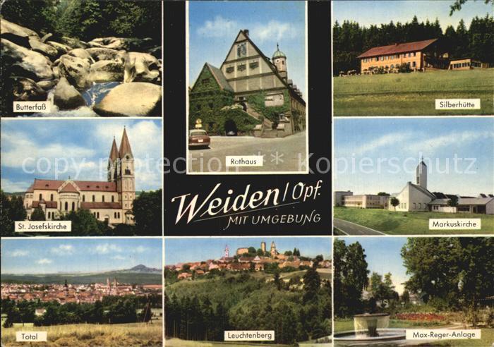 Weiden Oberpfalz Markuskirche Silberhuette Butterfass