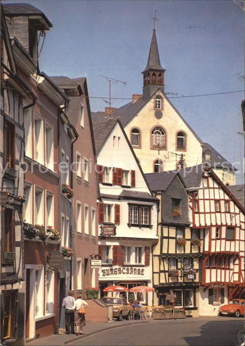 BERNKASTEL-KUES Berncastel Rheinland-Pfalz Burgstrasse Kapuzinerkloster