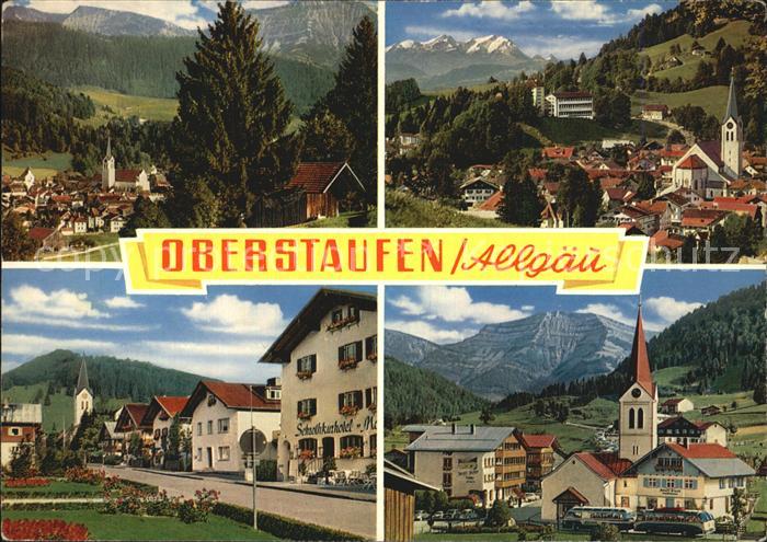 Oberstaufen Oberallgaeu Bayern Kirche Hotel