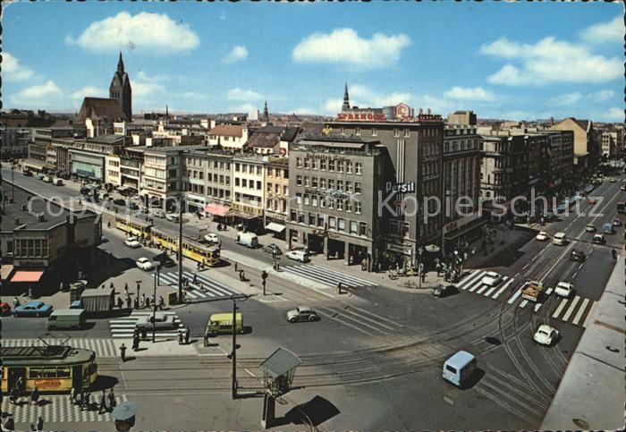 HANNOVER CITY Persil-Haus Strassenbahn
