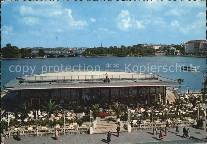 HAMBURG CITY Alsterpavillon Binnenalster