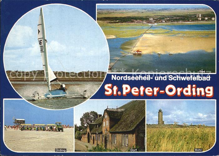 St Peter-Ording Boehl Ording Fliegeraufnahme